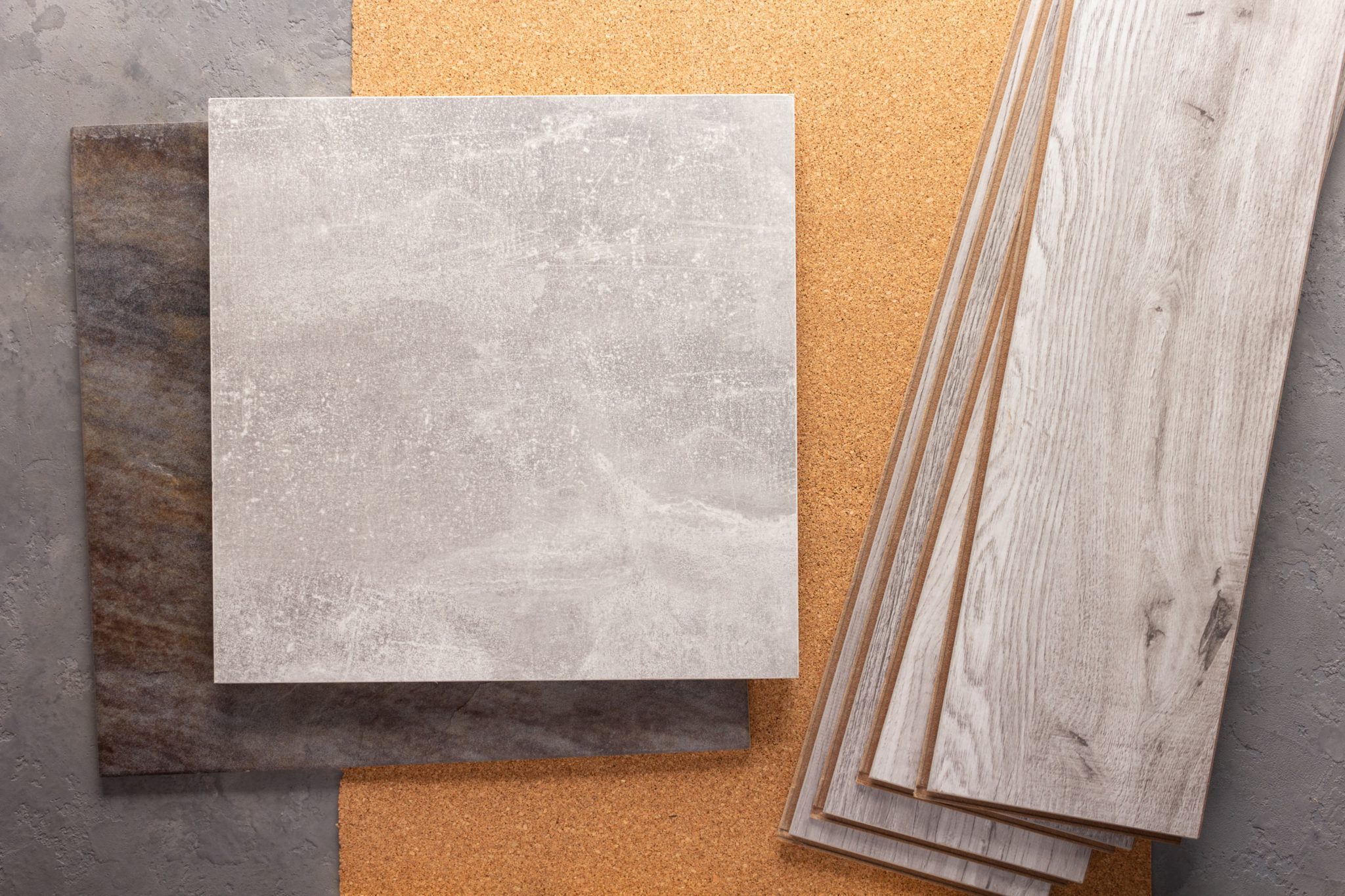 pisos de ceramica empilhados